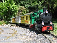 53MH mit Personenzug