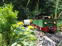 Frank S mit Güterwagen