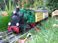 53Mh mit Personenzug