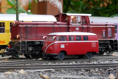 V52 und T1 Draisine