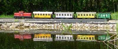 Zug der Feldhauser Kleinbahn