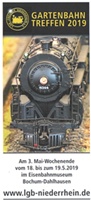 Logo Gartenbahntreffen 2019