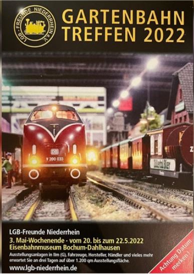 Logo Gartenbahntreffen 2022